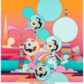 66043&colon; Dalek &lpar;b&period; 1968&rpar; Untitled &lpar;4 Space Monkeys&rpar;&comma; 2017