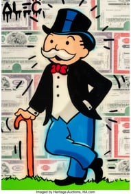 66060&colon; Alec Monopoly &lpar;b&period; 1986&rpar; Stocks&comma; 2022 Acrylic&comma; sp