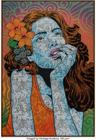 66163&colon; Chuck Sperry &lpar;b&period; 1962&rpar; Dreamer&comma; 2022 Screenprint