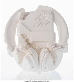 66172&colon; Daniel Arsham &lpar;b&period; 1980&rpar; Cassette Player &lpar;Sony Wa