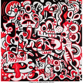 66076&colon; Jon Burgerman &lpar;b&period; 1979&rpar; Untitled&comma; 2015 Acrylic o