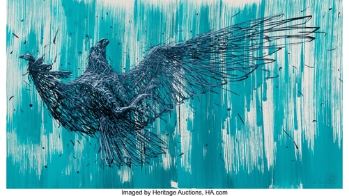 66179&colon; DALeast &lpar;b&period; 1984&rpar; Asteroid RS&comma; 2019 Screenprint 