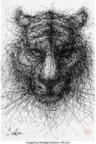 66180&colon; DALeast &lpar;b&period; 1984&rpar; Untitled&comma; 2013 Ink on wove pap