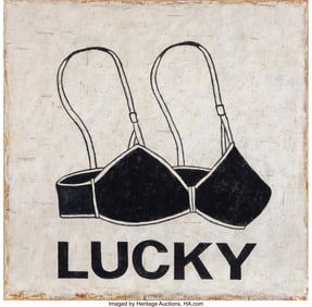 66091&colon; Wes Lang &lpar;b&period; 1972&rpar; Lucky &lpar;MBF&rpar;&comma; 2021 Acrylic&comma; la