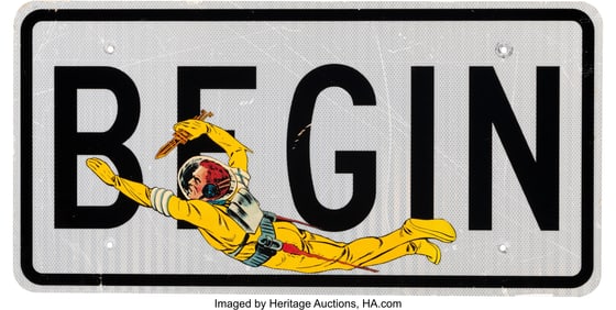 66094&colon; Stikman &lpar;20th Century&rpar; Begin&comma; 2023 Screenprint i