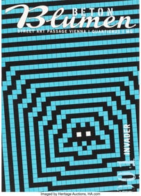 66195&colon; Invader &lpar;b&period; 1969&rpar; Beton Bluem-Street Art Passage