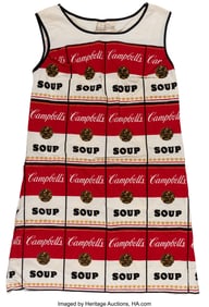 40069: After Andy Warhol (1928-1987) The Souper Dress,