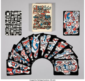 40037: Jean Dubuffet (1901-1985) Algèbre de l'hourloup