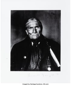 40071: Russell Young (b. 1960) Geronimo, 2018 Screenpri