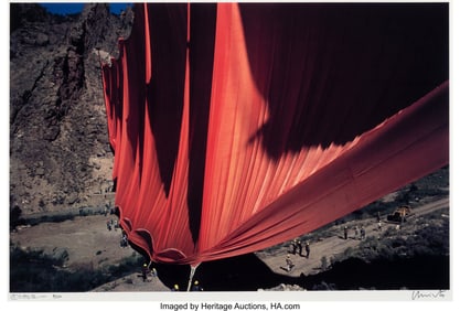 40057: Christo (1935-2020) and Wolfgang Volz (b. 1948)