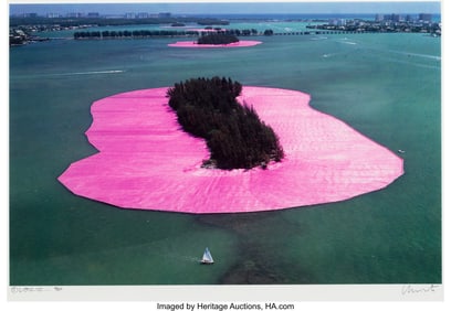40058: Christo (1935-2020) and Wolfgang Volz (b. 1948)