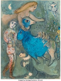 40028: Marc Chagall (1887-1985) Frontispiece, from Le C