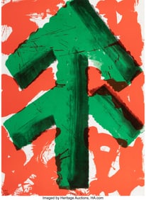 40008: Howard Hodgkin (1932-2017) Welcome, from Art and