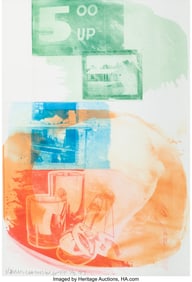 40010: Robert Rauschenberg (1925-2008) Collateral (Grou