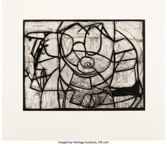 40048: Terry Winters (b. 1949) Potential Surface of Den