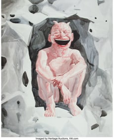 40015: Yue Minjun (b. 1962) Untitled (Smile-ism No. 26)