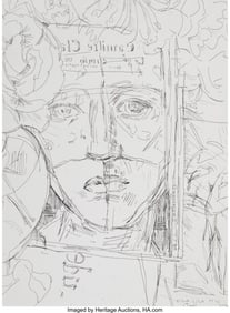 40017: Elizabeth Peyton (b. 1965) Camille Claudel Flowe