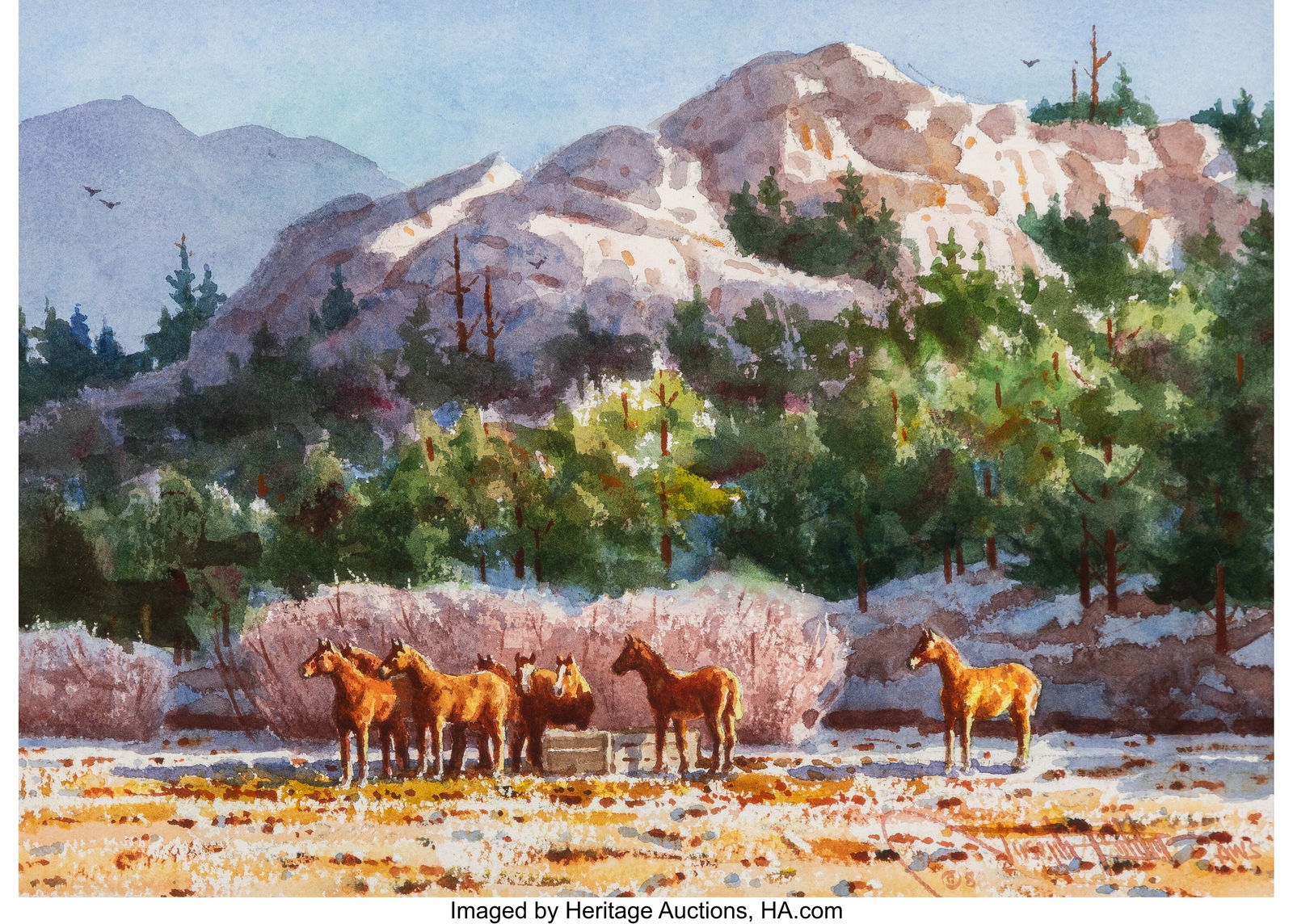 Joseph Stephen Bohler (American, b. 1938) Horse (1 of 3)