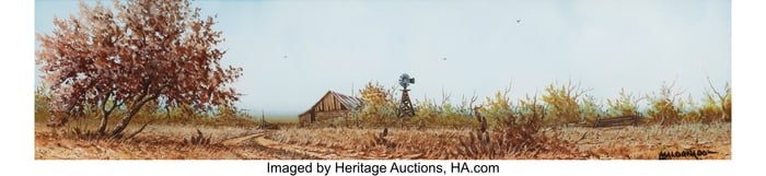 47095: Daniel Maldonado (American, 1940-2022) Heat of t