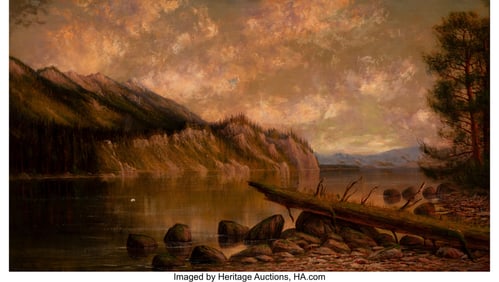 47111: James Everett Stuart (American, 1852-1941) Morni