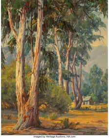 47107: Paul Grimm (American, 1891-1974) Peaceful Eucaly