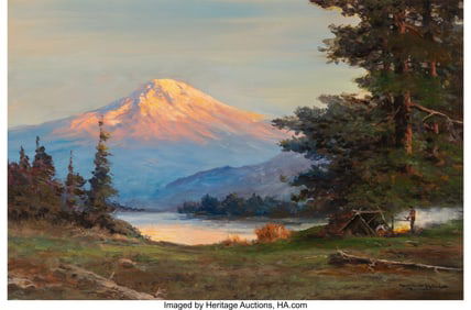 47102: Robert William Wood (American, 1889-1979) Mt. Ra