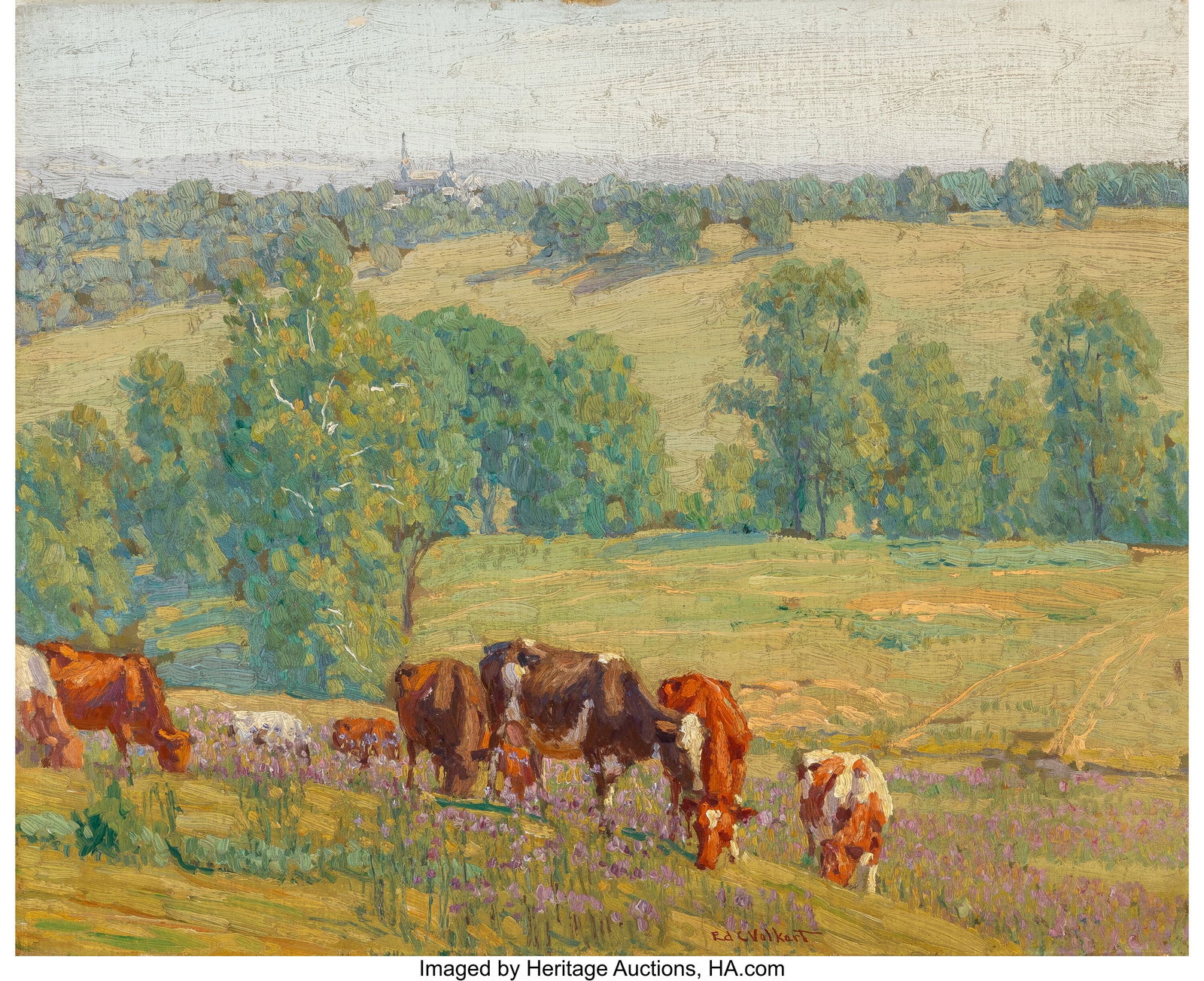 Edward Charles Volkert (American, 1871-1935) Ohi (1 of 3)