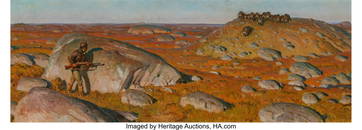 17002&colon; Harold von Schmidt &lpar;American&comma; 1893-1982&rpar; The Was