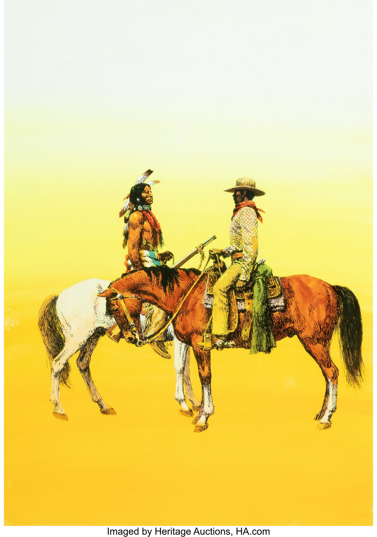 Stanley Walter Galli (American, 1912-2009) Black (1 of 2)