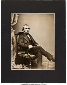 47143: Andrew Johnson Photograph from the Meserve Colle