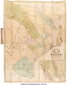 47017&colon; Richard S&period; Hunt and Jesse F&period; Randel&period; Map of Texa