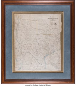 47018: John Arrowsmith. Map of Texas, compiled from Sur