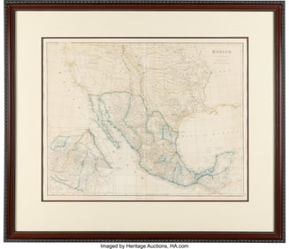 47019: J. Arrowsmith. Mexico. London: J. Arrowsmith, 1