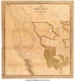 47020&colon; Samuel Augustus Mitchell&period; A New Map of Texas&comma; Or