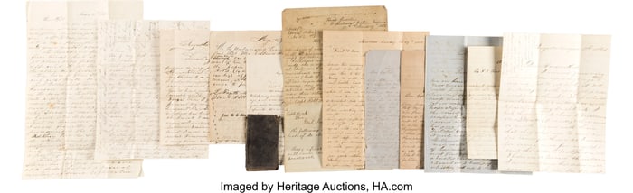 47090&colon; Papers of Confederate Soldier Amos Kent Bissel o