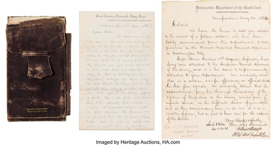 47093: Civil War Soldier's Archive of Letters by James