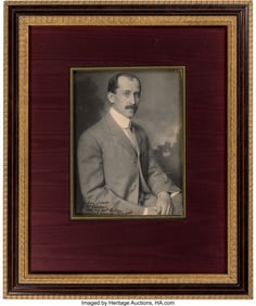 47232&colon; Orville Wright Inscribed and Signed Photograph&period; 