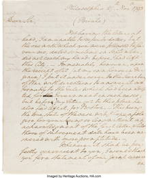 47110&colon; George Washington Autograph Letter Signed&period; Two p