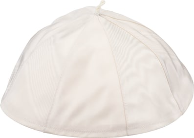 47182&colon; Pope Francis Signed White Zucchetto &lpar;Skullcap&rpar;&period; 