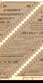 47051&colon; &lbrack;Juneteenth&rsqb;&period; 38th Anniversary of Emancipation i