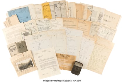 47052&colon; &lbrack;Tuskegee Airmen&rsqb;&period; Archive of Flight Officer Jam