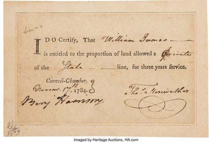 47055&colon; Declaration of Independence Signer Benjamin Harr