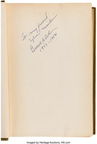 47206&colon; Burrill Crohn Signed Copy of Affections of the S