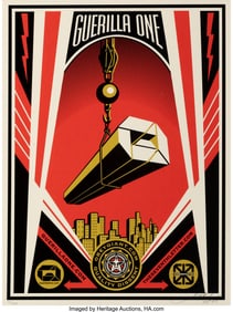 43080&colon; Shepard Fairey &lpar;b&period; 1970&rpar; Guerilla One x The Seve
