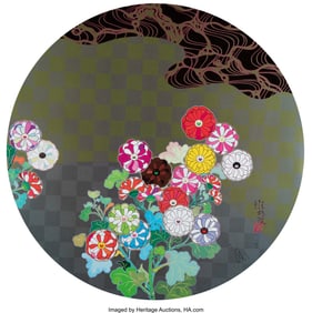 43235&colon; Takashi Murakami &lpar;b&period; 1962&rpar; Korin&colon; Flowers and Wa