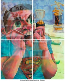 43005&colon; Vincent Arnold &lpar;b&period; 1986&rpar; Bungalow &lpar;quadriptych&rpar;&comma;