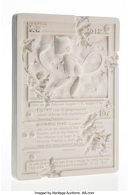 43007&colon; Daniel Arsham &lpar;b&period; 1980&rpar; Crystallized Mew Card&comma; 2