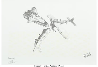 43008&colon; Charming Baker &lpar;b&period; 1964&rpar; Airplanes &lpar;LA Live Prin