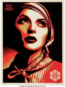 43085&colon; Shepard Fairey &lpar;b&period; 1970&rpar; Rise Above Rebel&comma; 2011 