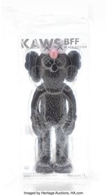 43162&colon; KAWS &lpar;b&period; 1974&rpar; BFF Companion &lpar;Black&rpar;&comma; 2018 Paint